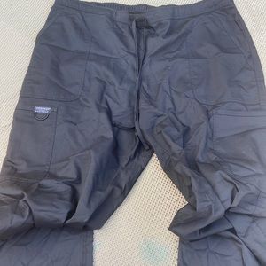 Black scrub pants